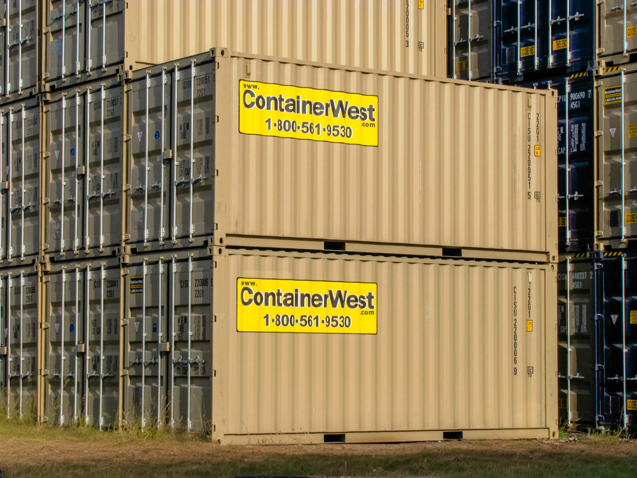 Looking for a secure and convenient storage solution? Our 8 by 20 feet outdoor stacked storage containers offer the perfect combination of space, security, and accessibility for all your storage needs. Whether you need extra space for moving, business storage, or personal items, our storage facilities are designed to provide the ultimate in flexibility and convenience.    What is Stacked Storage? Our stacked storage system allows us to maximize space efficiency by stacking multiple storage containers vertically within our facility. This innovative approach ensures that we can offer more storage units while maintaining easy access and top-notch security. Each stacked storage container is a self-contained unit, providing you with 160 sq ft of dedicated storage space that is perfect for a wide range of storage needs.  Secure and Convenient Storage Solutions Our storage facilities in British Columbia and Alberta, are designed with your security in mind. With gated access and advanced security measures, you can trust that your belongings are safe with us. Each stacked storage unit is built from durable, weather-resistant steel, ensuring secure storage of your items, whether you're looking for short term or long term storage.       